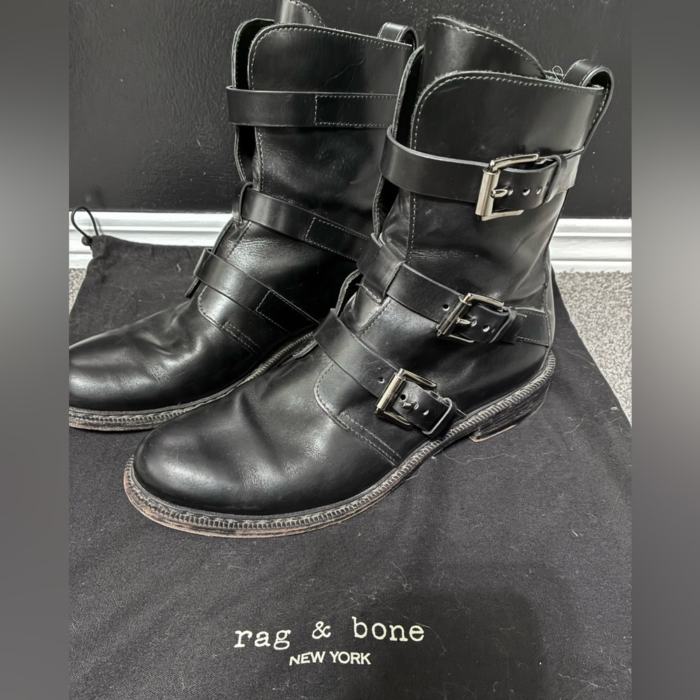 Rag & bone moto Hudson boot - Picture 7 of 12